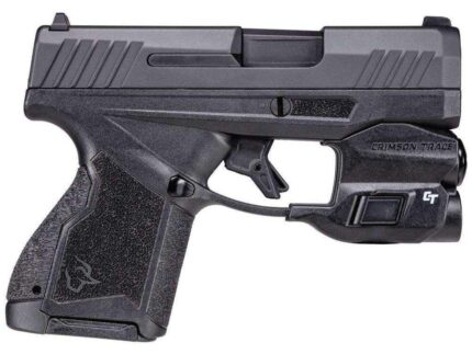Taurus GX4 Handgun 9mm 10/rd 3.06" Barrel Black with Crimson Trace Light