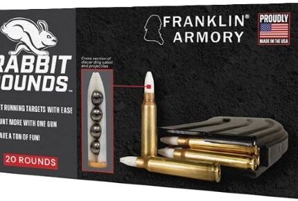 FRANKLIN ARMORY RABBIT ROUNDS - 5.56 BB SHOT 20RD BOX