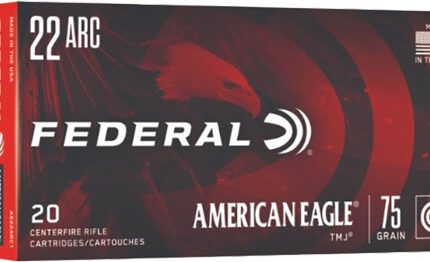 FEDERAL AE 22ARC 75GR FMJ-BT - 20RD 10BX/CS