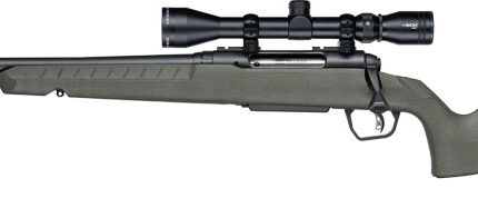 SAVAGE AXIS 2 XP 308 20" LH - THREADED W/3-9X40 BLACK/GREEN