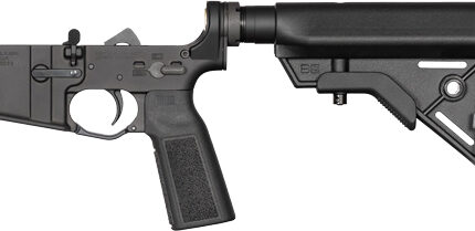 NLA COMPLETE AR15 LOWER FORGED - B5 BRAVO STOCK BLACK